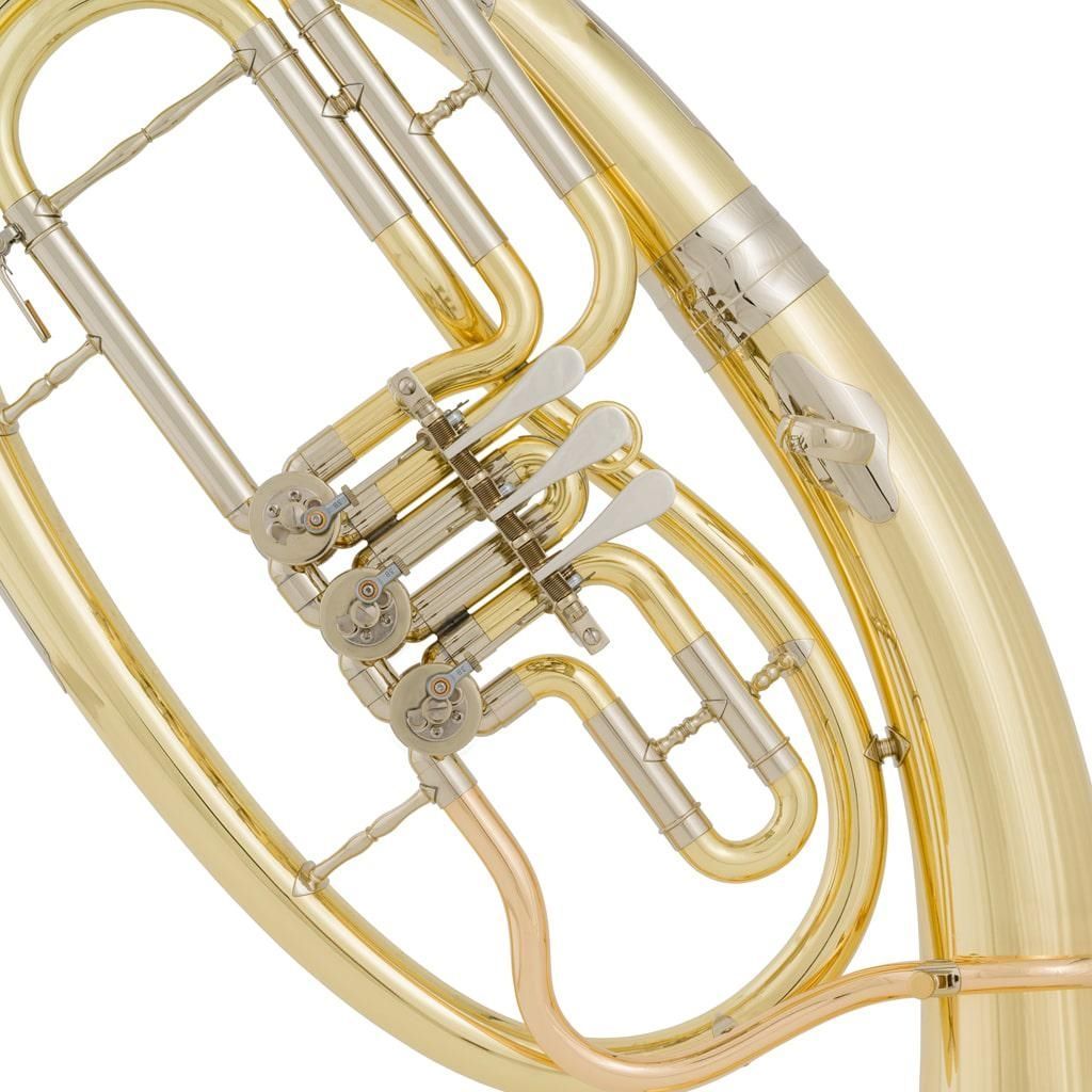 B&S 32 2L Tenorhorn, 14,00 mm Bohrung, Messing, incl.Etui und Zubehör B&S 32 2L Tenorhorn, 14,00 mm Bohrung, Messing, incl.Etui und Zubehör