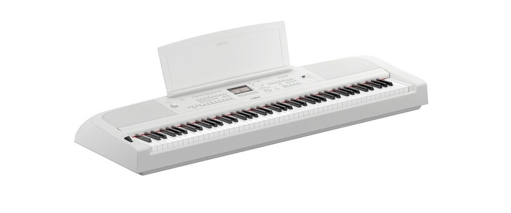 Yamaha DGX-670WH weiß Keyboard mit 88 Tasten, Begleitautomatik