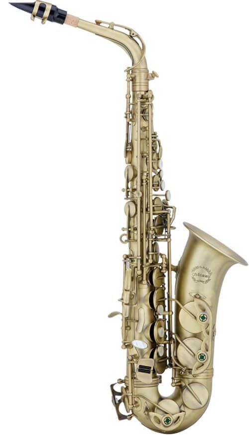 Chateau Altsaxophon CAS22M, matt sandgestrahlt