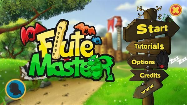 Blockflöte lernen Flute Master (App) mit Holz-Blockflöte barocke 