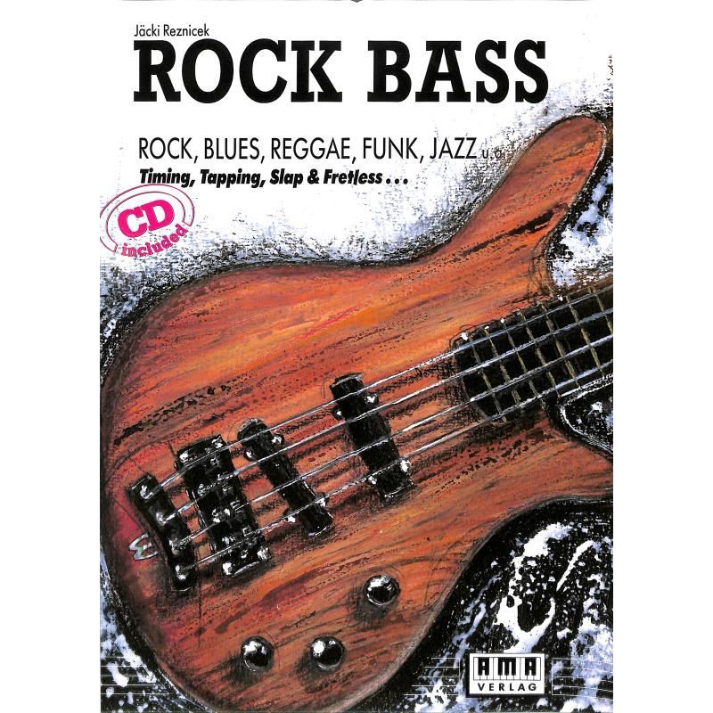 Noten Rock Bass von Jäcki Reznicek ISBN 3-927190-05-5  610108 Bassgitarre