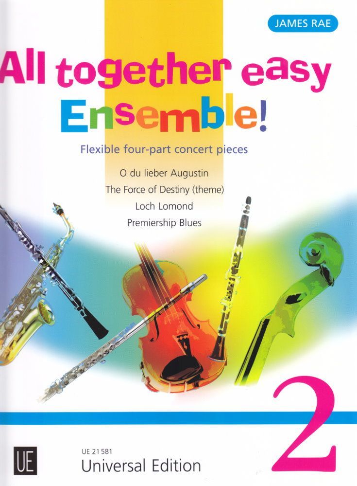 Noten All together easy Ensemble Vol. 2 variable Besetzungen James Rae UE21581