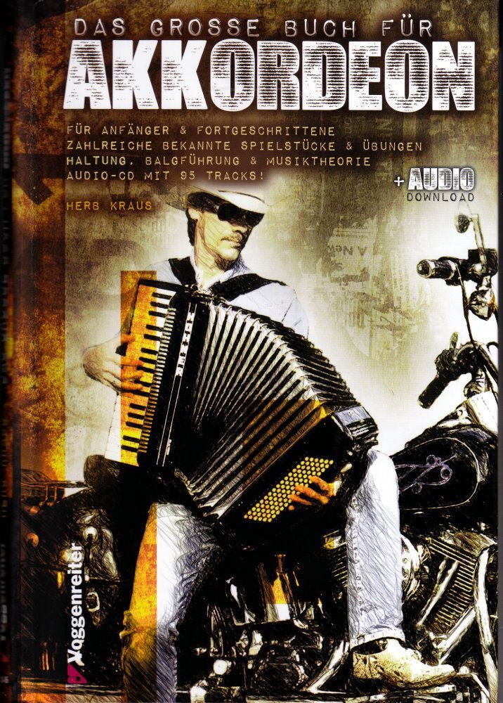 Noten Das grosse Buch für Akkordeon Herb Kraus Voggenreiter incl. Audiodownload_00054810_
