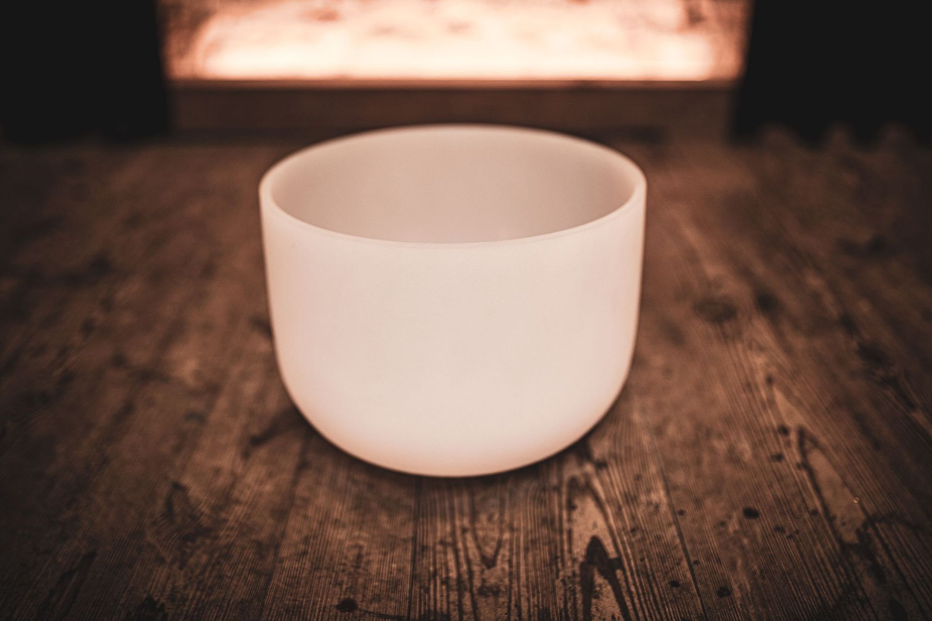 Meinl Sonic Energy CSB12D Crystal Singing Bowl 12" Crown Chakra