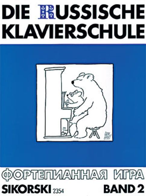 Noten Die Russische Klavierschule Band 2 Alexander Nikolajew Sikorski 2354