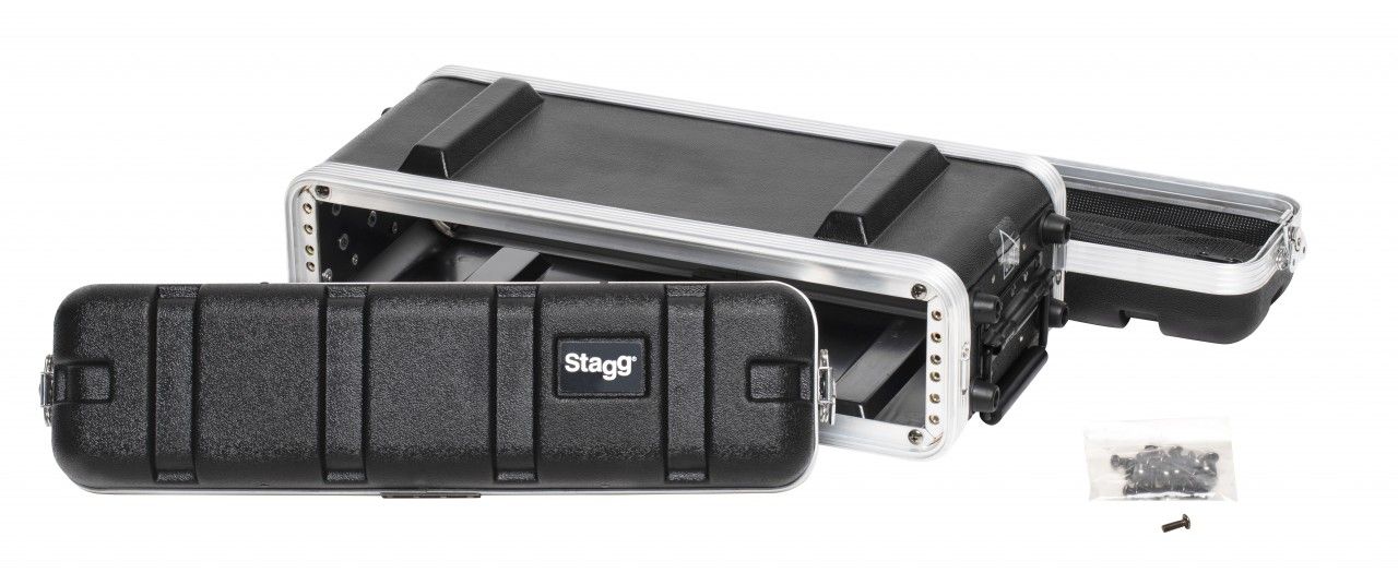 Stagg 19" Rack 2 HE ABS Kunststoffrack Short _00054549_