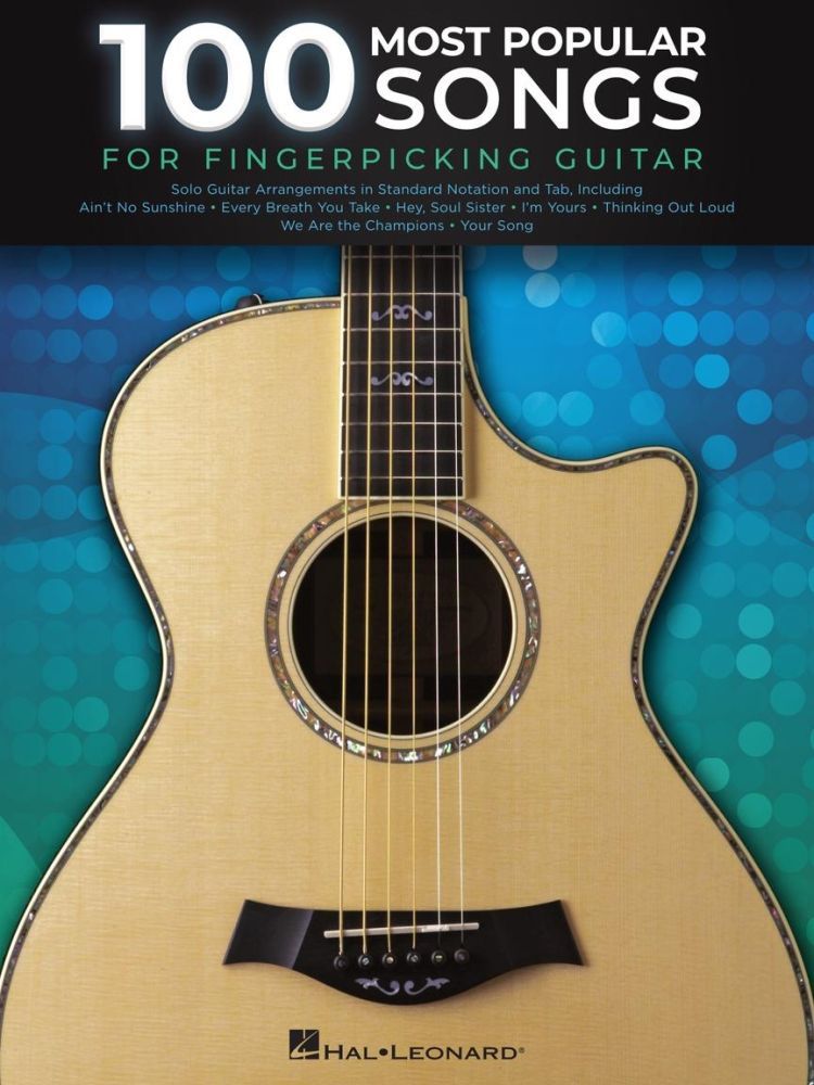 Noten 100 Most Popular Songs for Fingerpicking Guitar incl. Tabulatur HL276946_00042337_