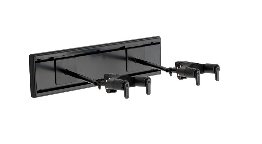 Hercules HCGSP-402SB Slatwall Wandhalter für 2 Gitarren_00055083_