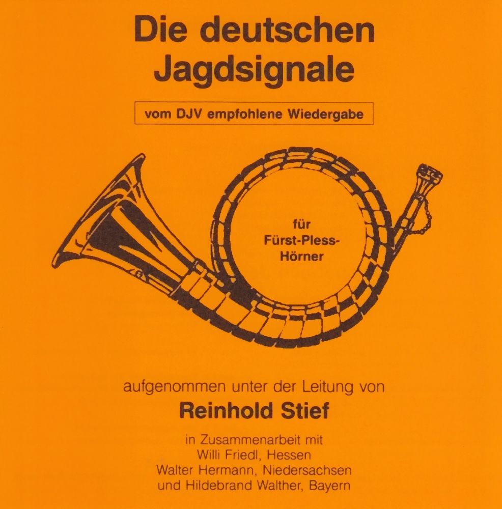 CD Die Deutschen Jagdsignale BLV Verlag ideal zum Buch 7094_60000059_