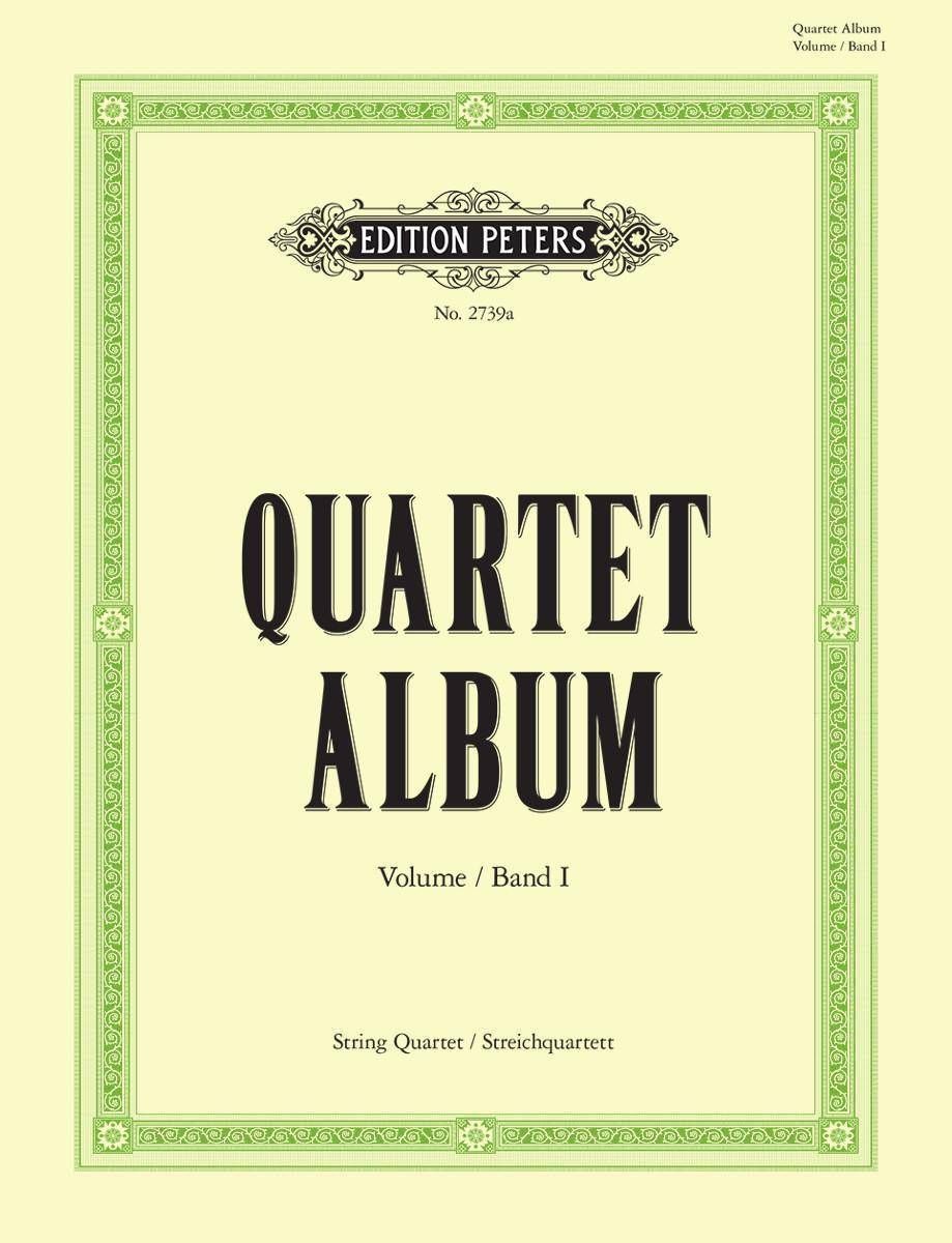 Noten Quartett Album Band 1 für 2 Violinen Viola Cello Peters EP 2739a
