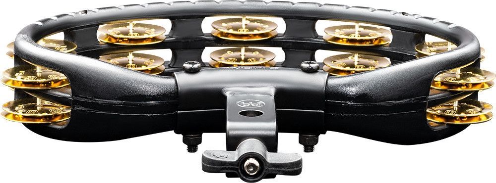 Meinl TMT2B-BK Drum Tambourin Messingschellen