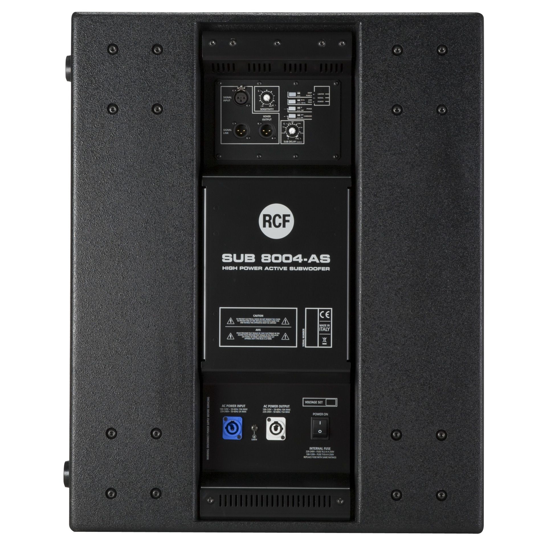 RCF SUB 8004 AS  aktiver 18" Hochleistungssubwoofer 