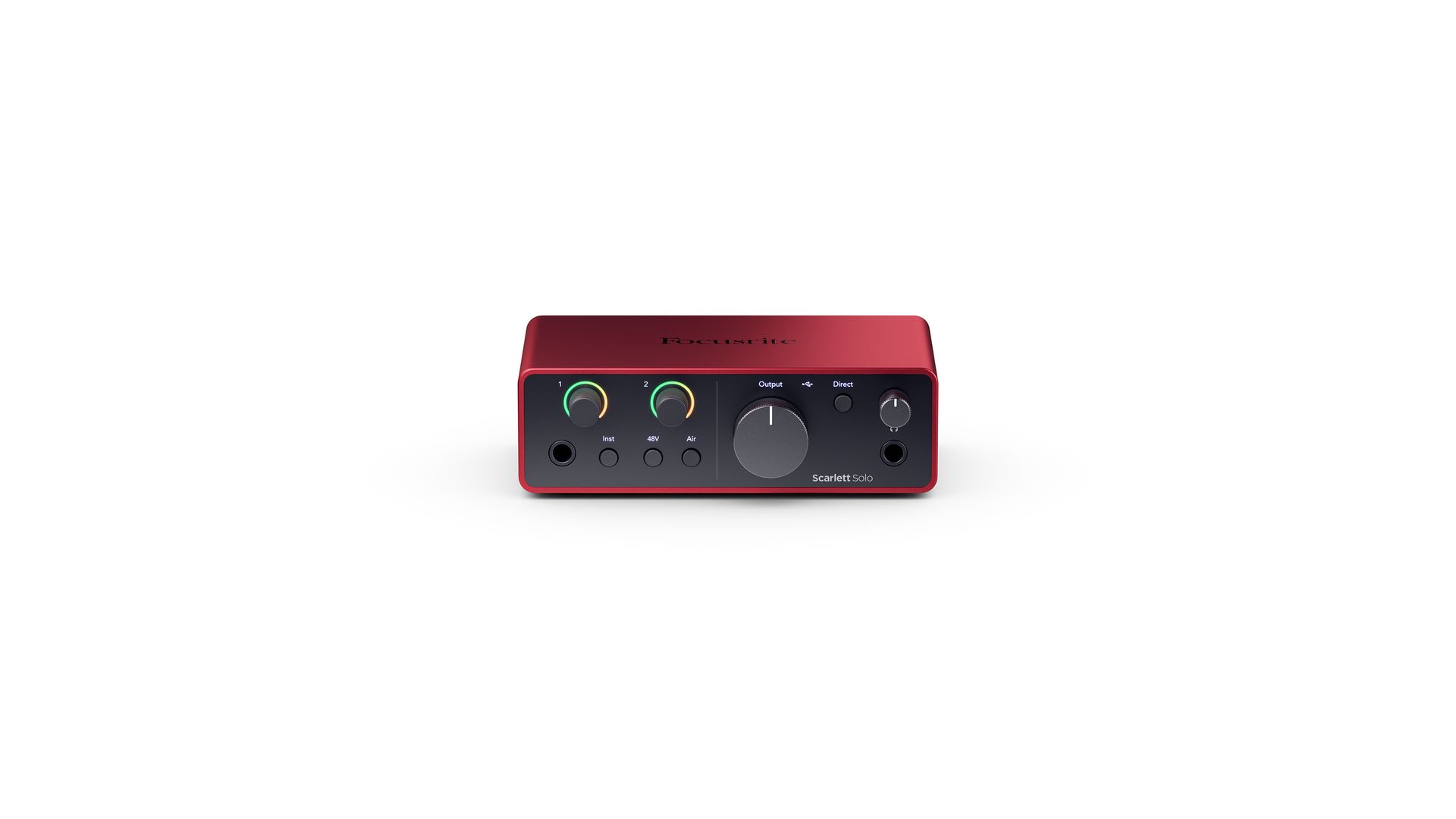 Focusrite Scarlett Solo 4th Gen 2-Kanal USB Audiointerface NEU