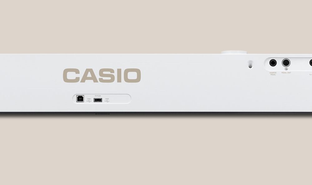 Casio PX-S1100 WE Stagepiano weiß, Digitalpiano - Netz - und Batteriebetrieb - 