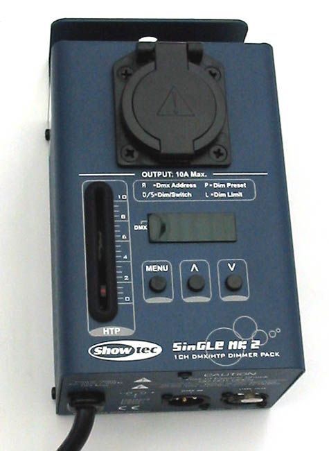 Showtec Single DP-1 MKll Dimmer  1-Kanal-DMX-Dimmer