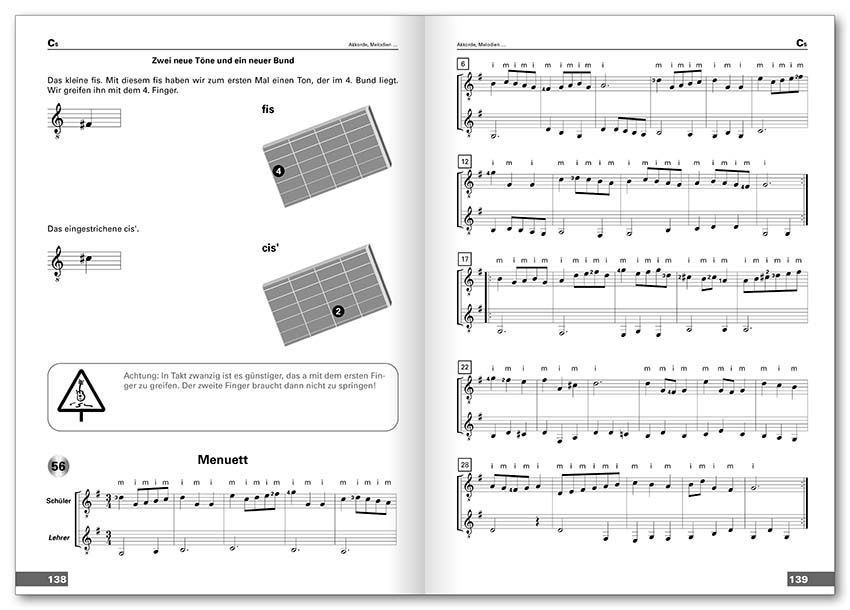 Schule Gitarre Acoustic Guitar Türk  Zehe Voggenreiter incl. CD 0246-3