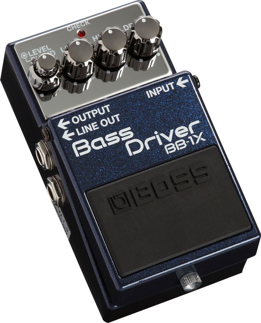 Boss BB-1X Bass Overdrive Effektgerät für E-Bass
