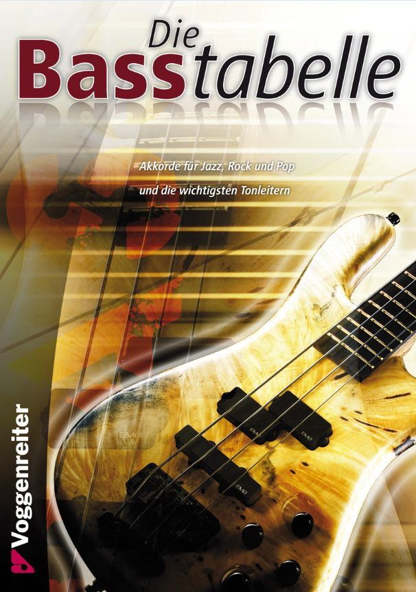 Noten Die Basstabelle Akkorde Voggenreiter 0650  Markstein Notensuche_00012535_