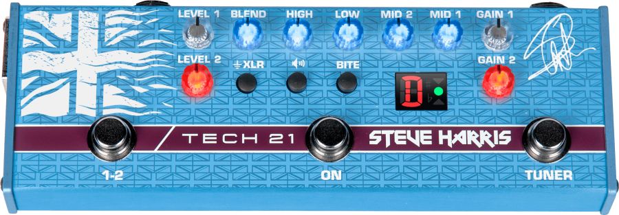 Tech 21 SH1 Steve Harris Signature für E-Bass 