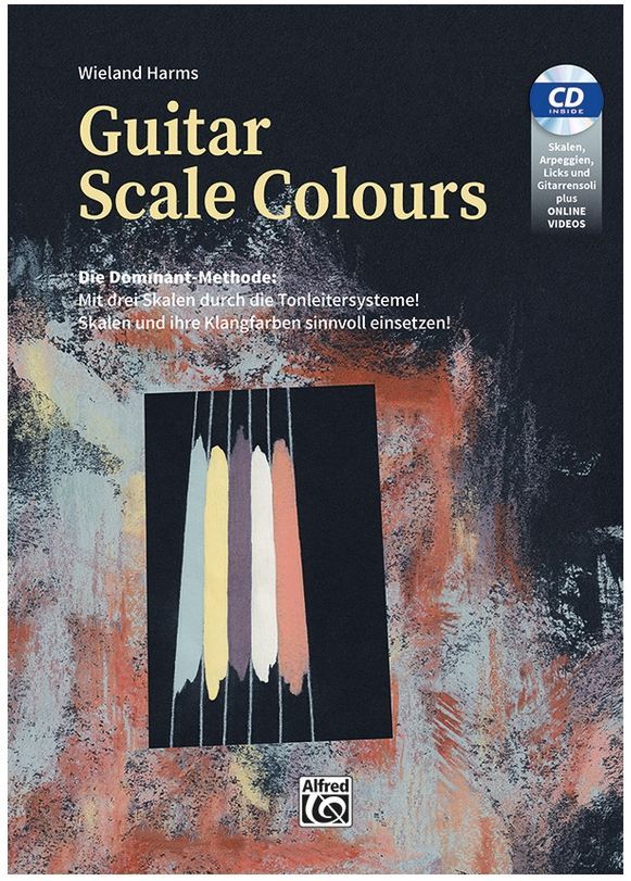 Noten Guitar Scale Colours (+CD) Wieland Harms Alfred 20280G Gitarre Skalen 