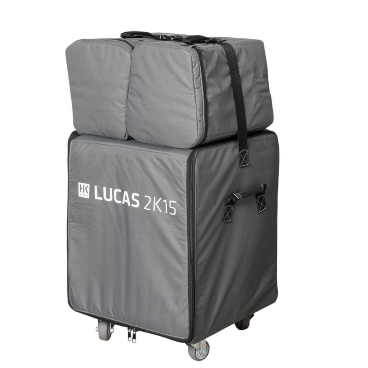 HK Audio Lucas 2K15 Roller Bag Schutzhüllen SET mit Rollbrett