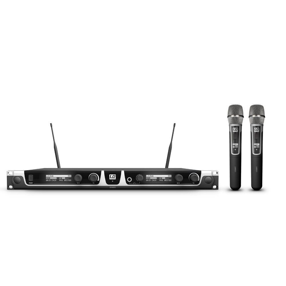 LD Systems U508 HHC 2 Duales UHF Vocal Wireless System