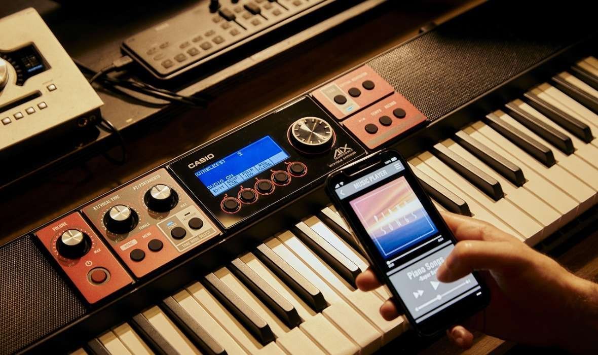 Casio CT-S1000V Keyboard incl.Netzadapter, USB, Audio-in, incl.WUBT10 Casio CT-S1000V Keyboard incl.Netzadapter, USB, Audio-in, incl.WUBT10