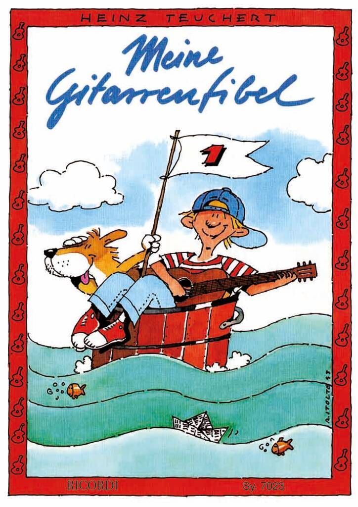 Noten Meine Gitarrenfibel 1 Heinz Teuchert Ricordi SY7023 Gitarrenschule_00008115_