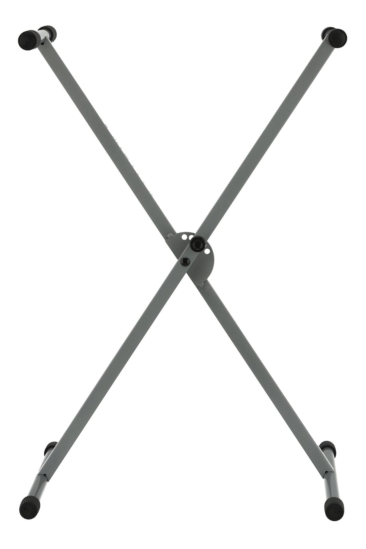 Markstein Keyboardständer, X-Stativ, Alu, Silber, Lochscheibenverstellung_00008281_