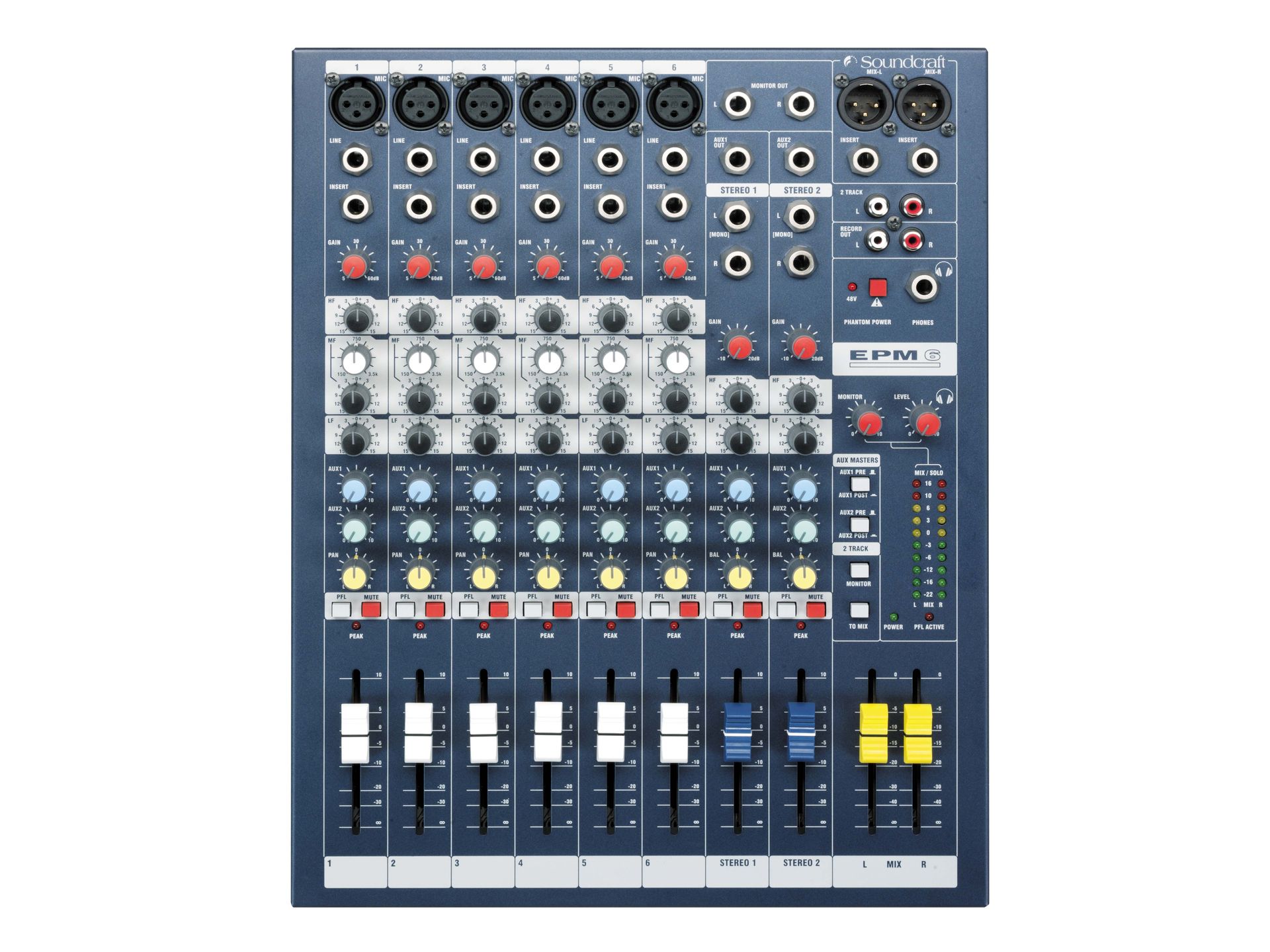 Soundcraft EPM 6 19" Mixer _00008751_