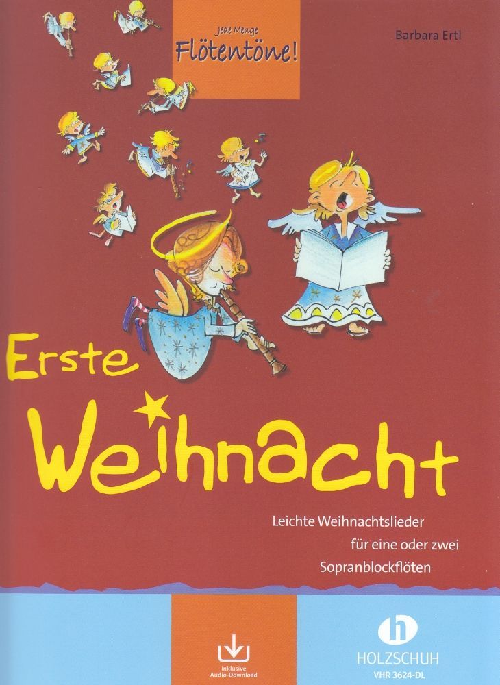 Noten Erste Weihnacht Flötentöne Barbara Ertl VHR 3624-DL incl.Audiodownloadcode