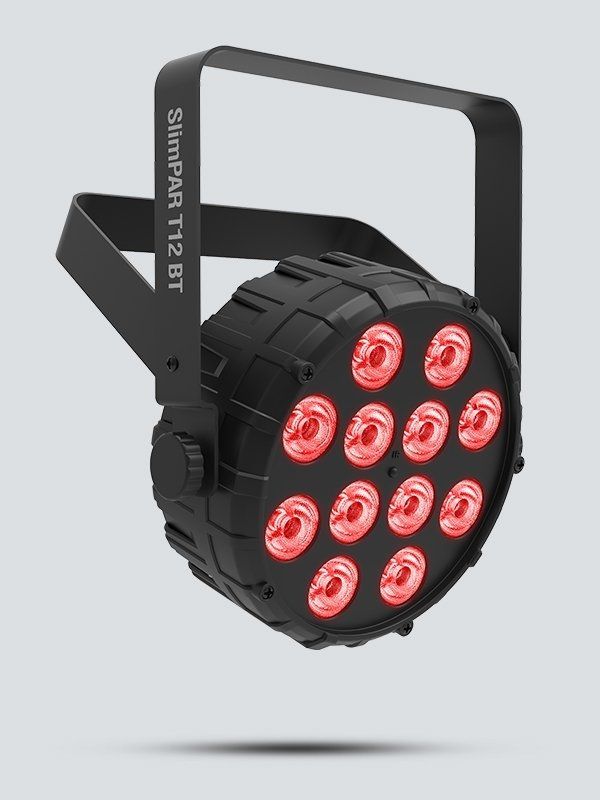 Chauvet DJ SlimPar T12 BT kompakter Flat-PAR LED Scheinwerfer mit Bluetooth