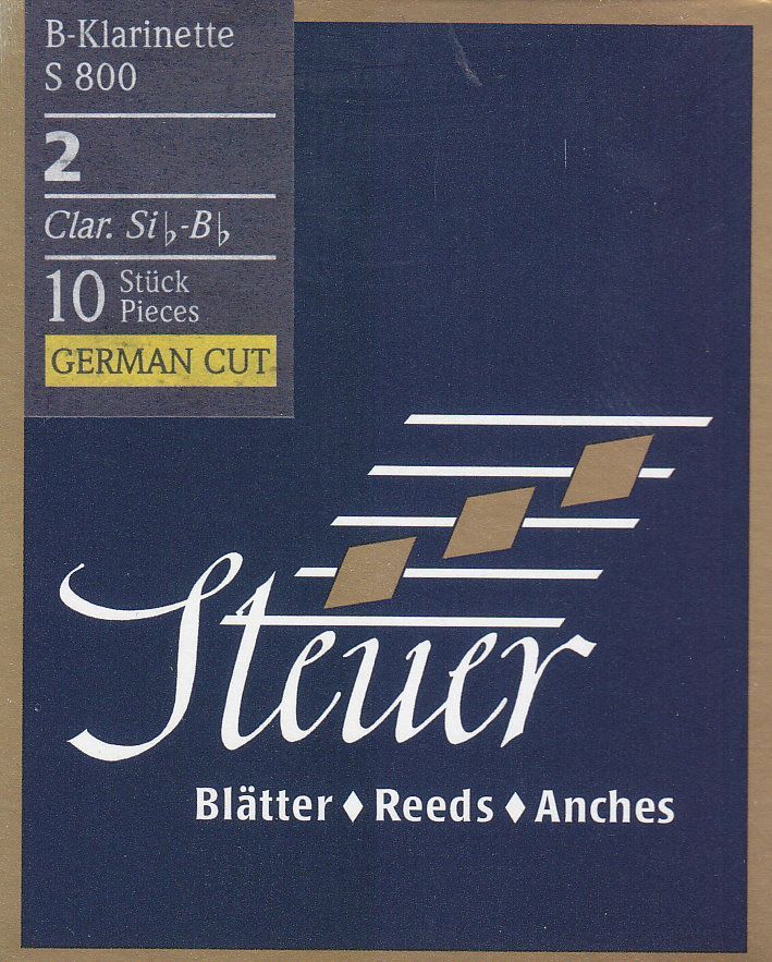 Steuer S-800 B-Klarinette deutsch 2,0 Blatt Blue Line_00010034_