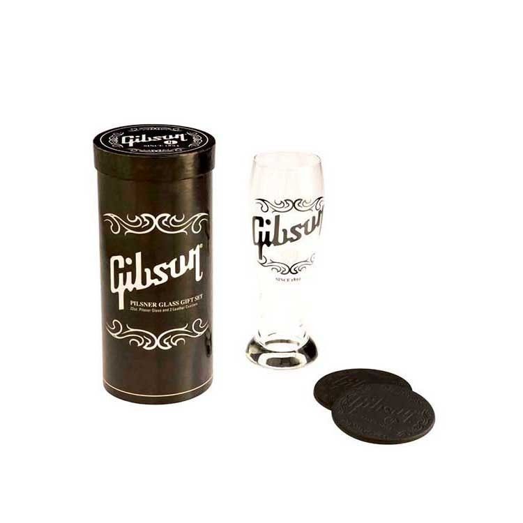 Gibson Original Pilsener Bierglas Set mit mundgeblasenem Bierglas