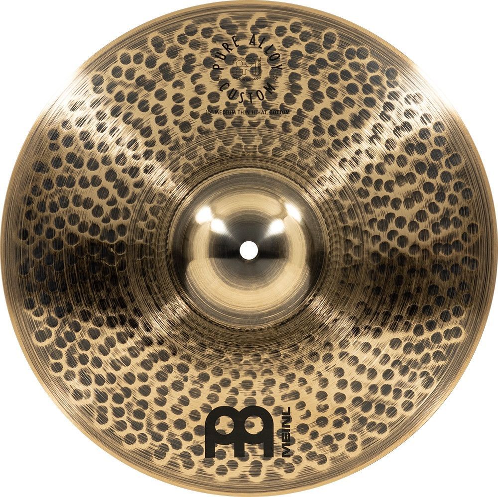 Meinl 15" Pure Alloy Custom Medium Thin HiHat Meinl 15" Pure Alloy Custom Medium Thin HiHat