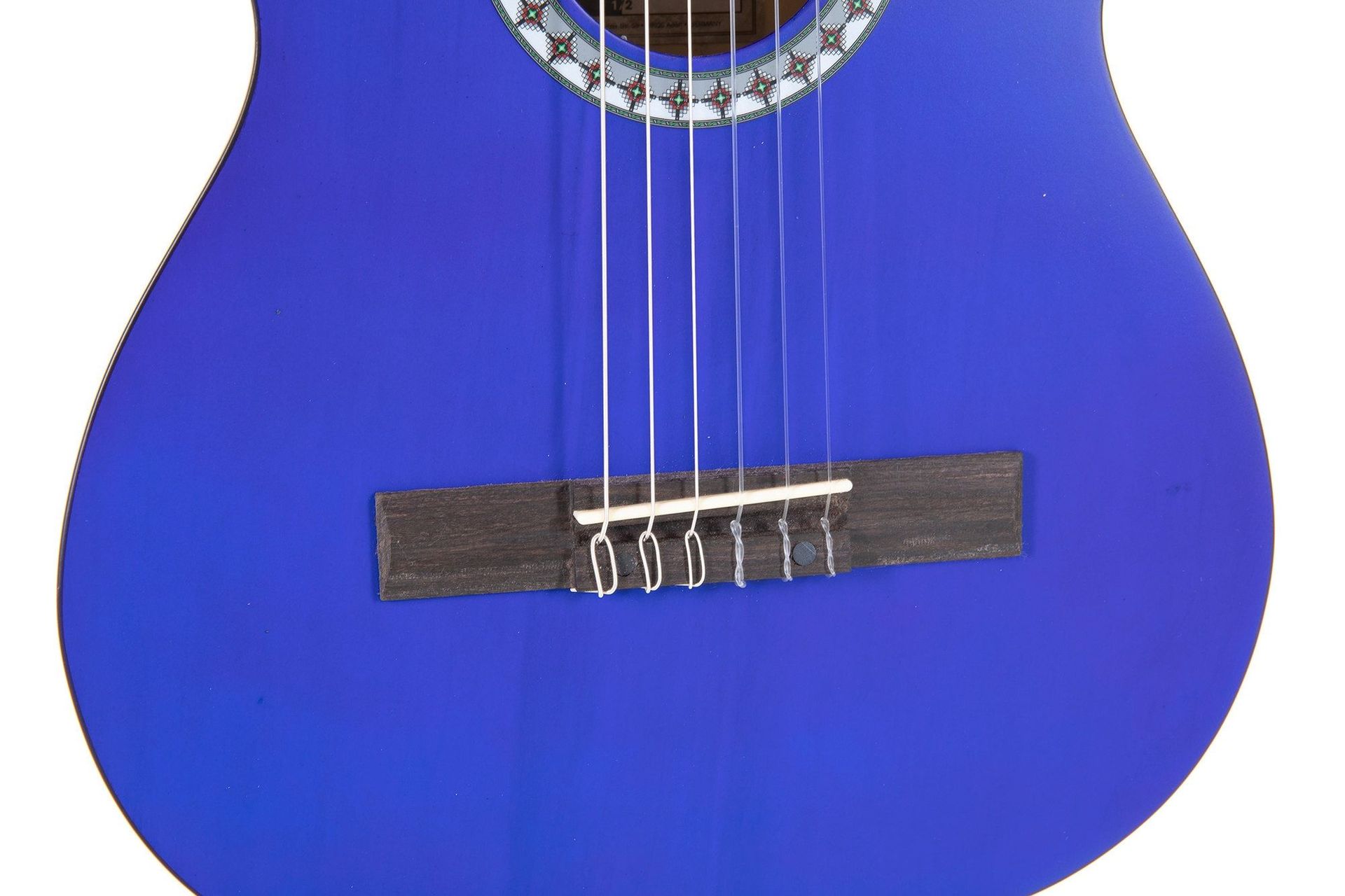 GEWA PURE Klassikgitarre Basic 1/2 Transparent Blau GEWA PURE Klassikgitarre Basic 1/2 Transparent Blau