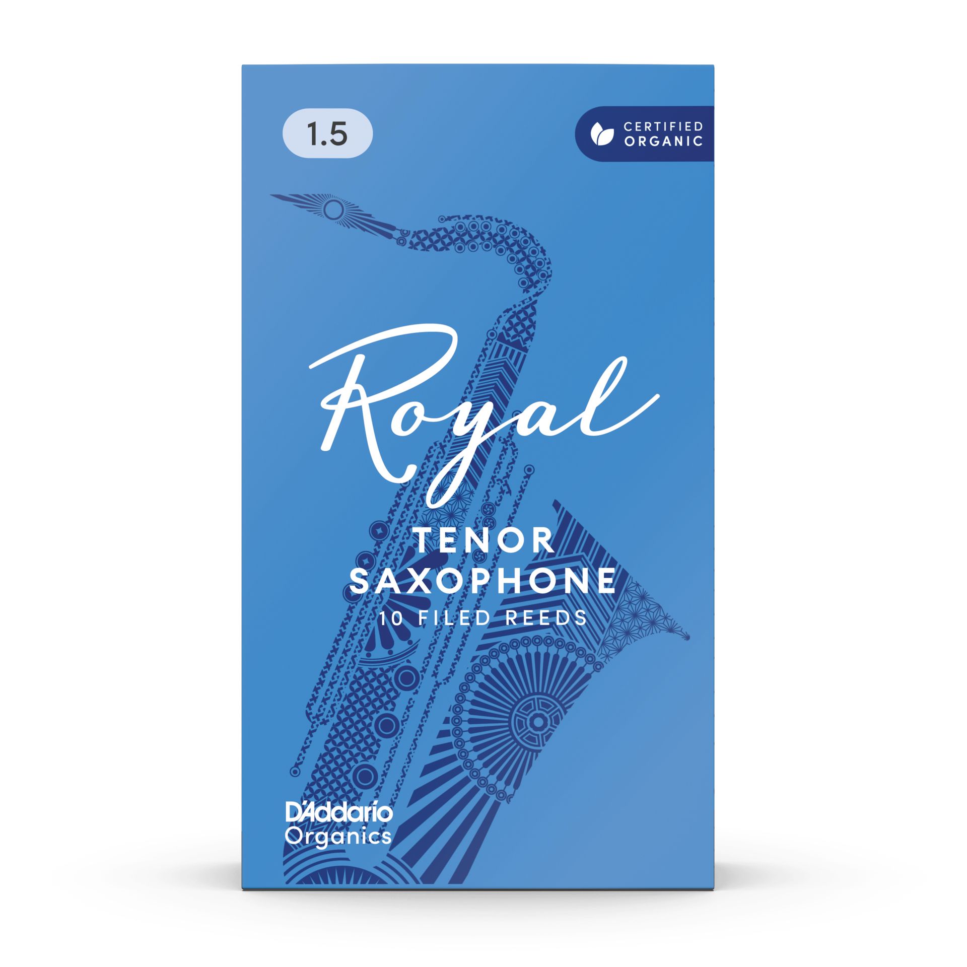 D´Addario Woodwinds 1,5 Rico Royal Blatt Tenorsaxophon 