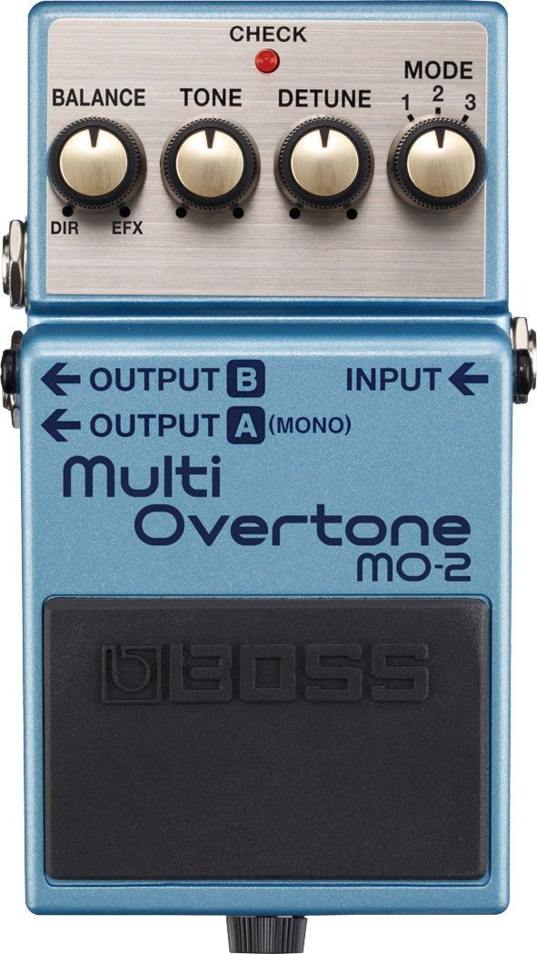 Boss MO-2 Multi Overtone, Effektgerät für E-Gitarre, erzeugt Obertöne