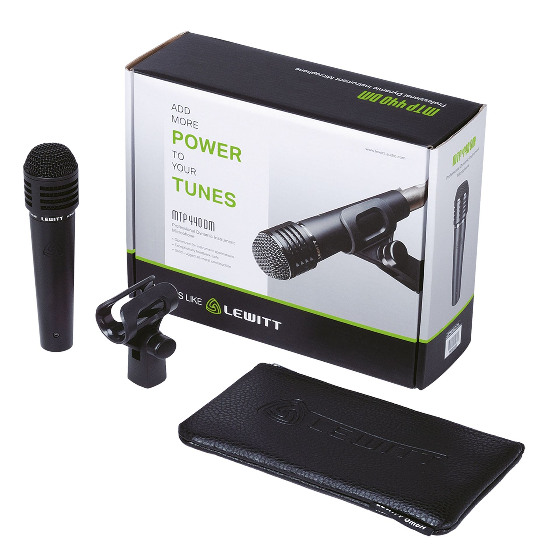 9120044040051 - Lewitt MTP 440 DM Instrumentenmikrofon dynamisch fÃ¼r Snare und Gitarrenamps