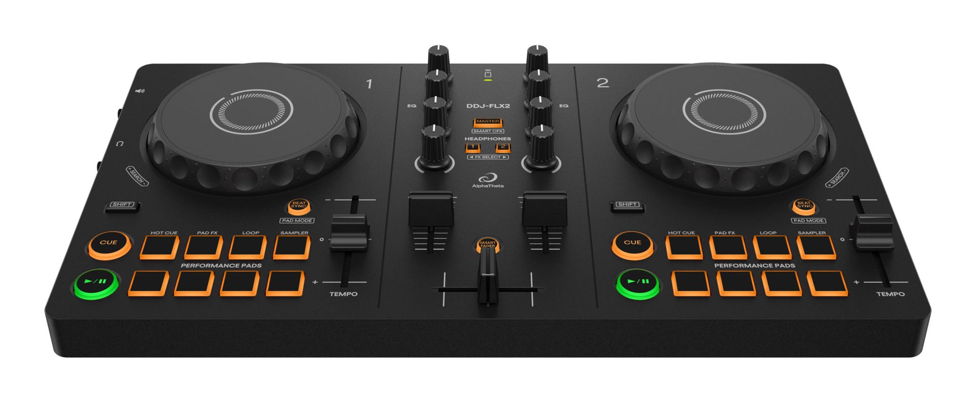 Alpha Theta DDJ-FLX2 DJ-Controller für Einsteiger