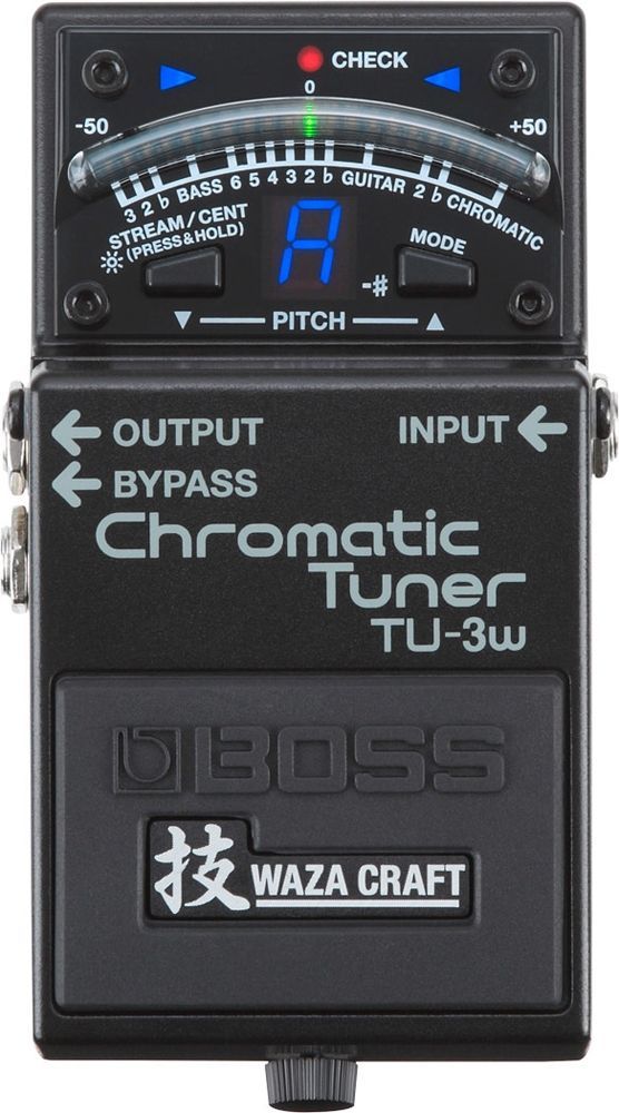 Boss TU-3W  Waza-Ausführung des Chromatic Floor-Tuner