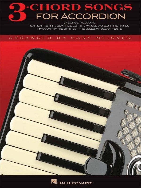 Noten 3-Chord Songs for Accordion für Akkordeon HL 00312104_00054970_