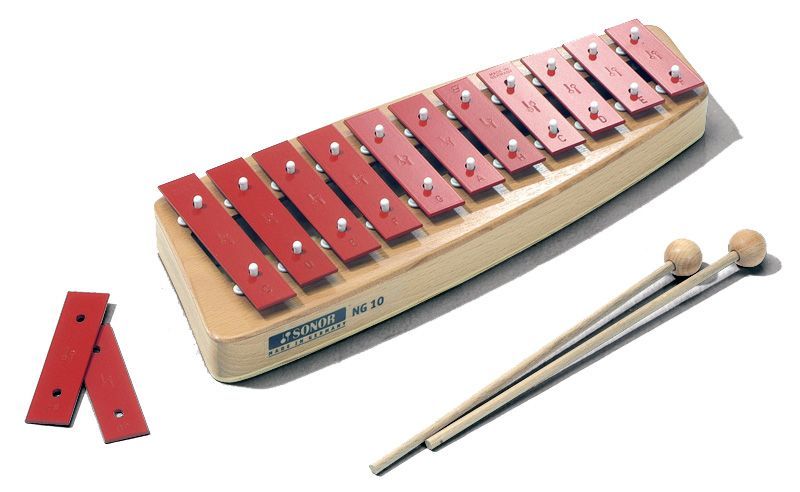 Sonor NG10 Sopran Glockenspiel / Metallophon / Mit Schlägel /_00025850_