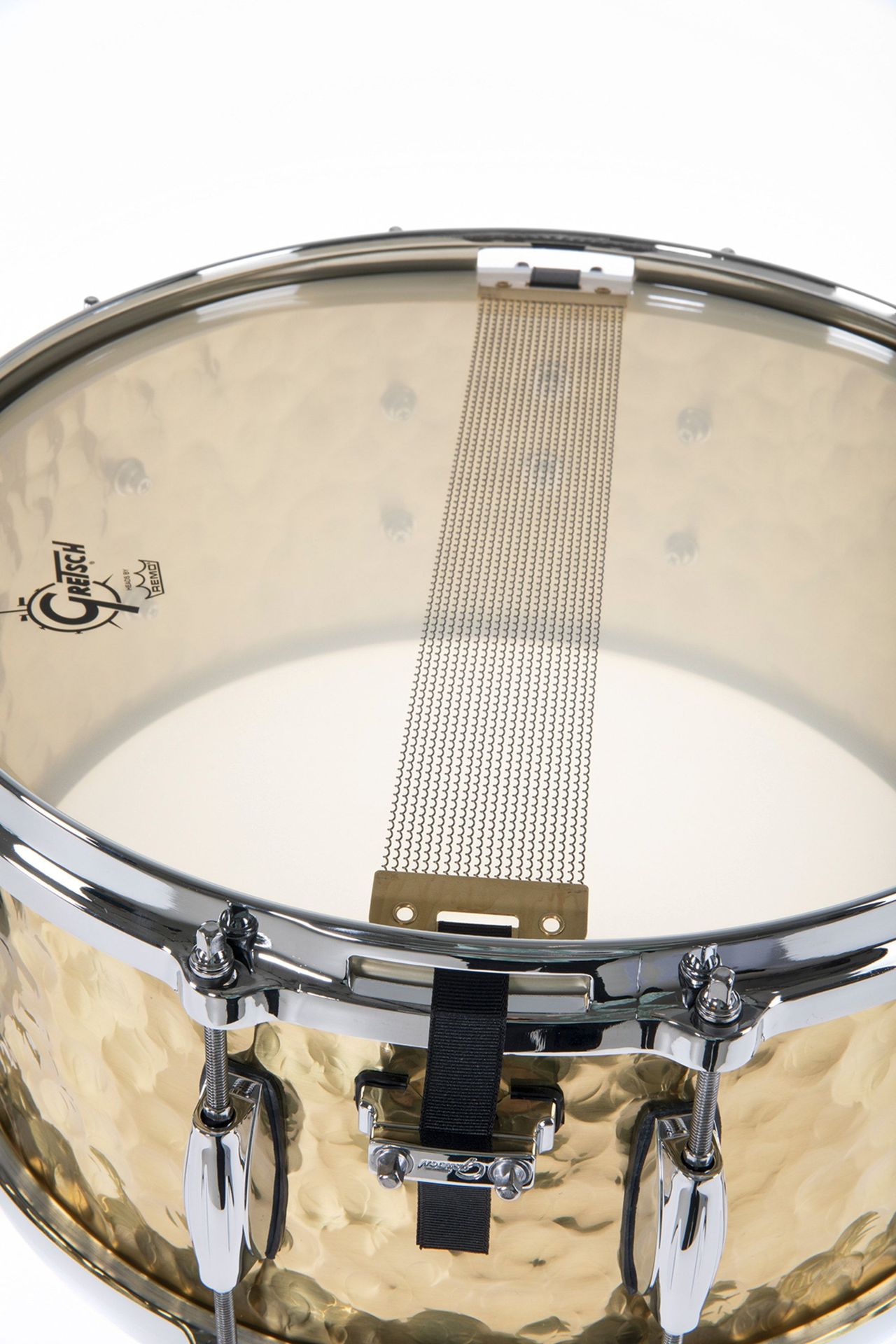 Gretsch 14"x6,5" Hammered Brass Snare Gretsch 14"x6,5" Hammered Brass Snare