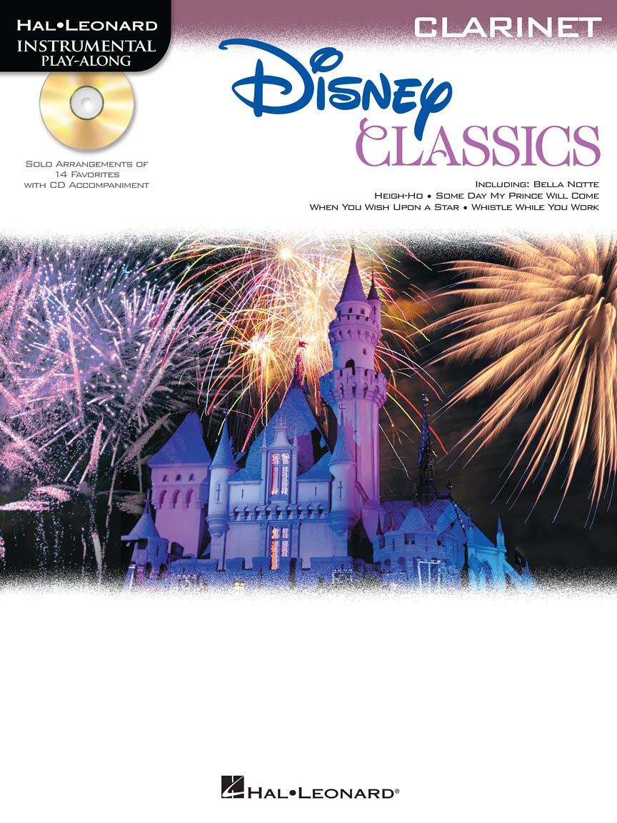 Noten Disney Classics  for clarinet HL 842627 Klarinette incl. Begleit-CD