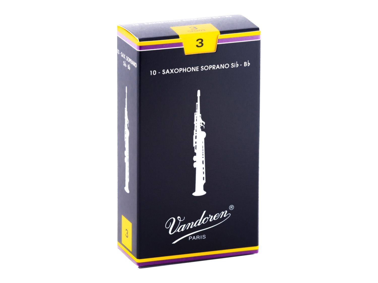 Vandoren Blatt 1,5 Traditional Sopran-Saxophon  Classic 