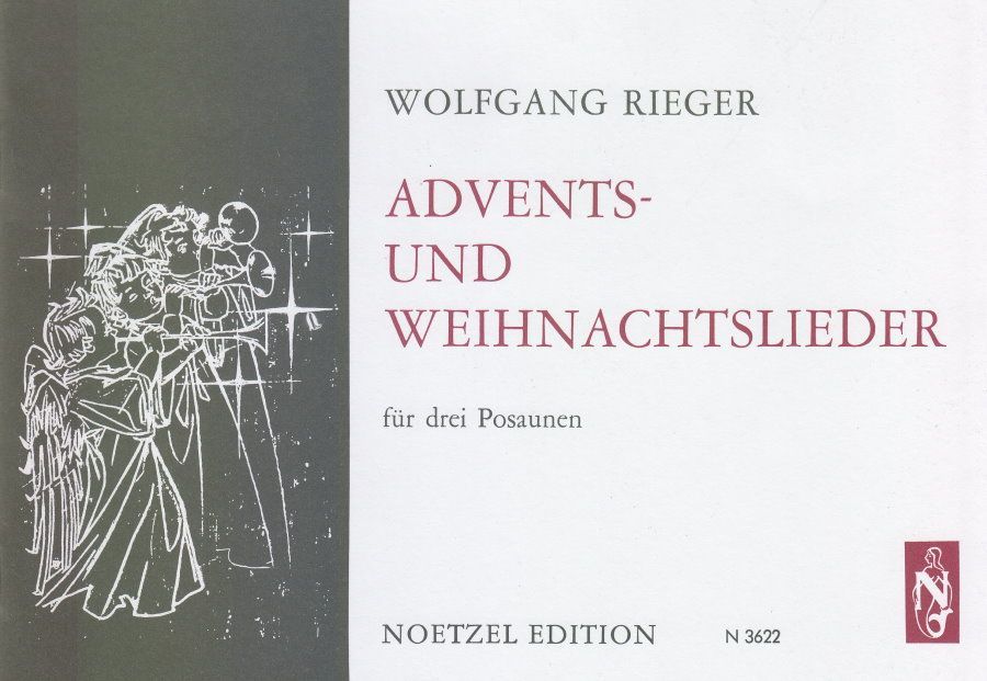 Noten  Advents- & Weihnachtslieder für 3 Posaunen Wolfgang Rieger Noetzel N3622