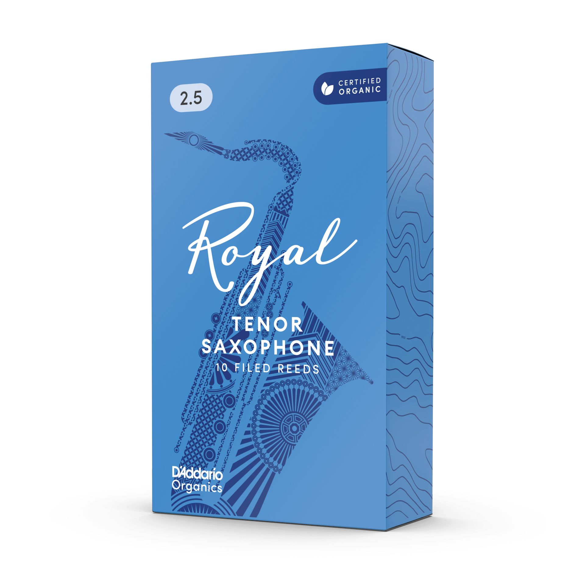 D´Addario Woodwinds 2,5 Rico Royal Tenorsaxophon Blatt _00004182_
