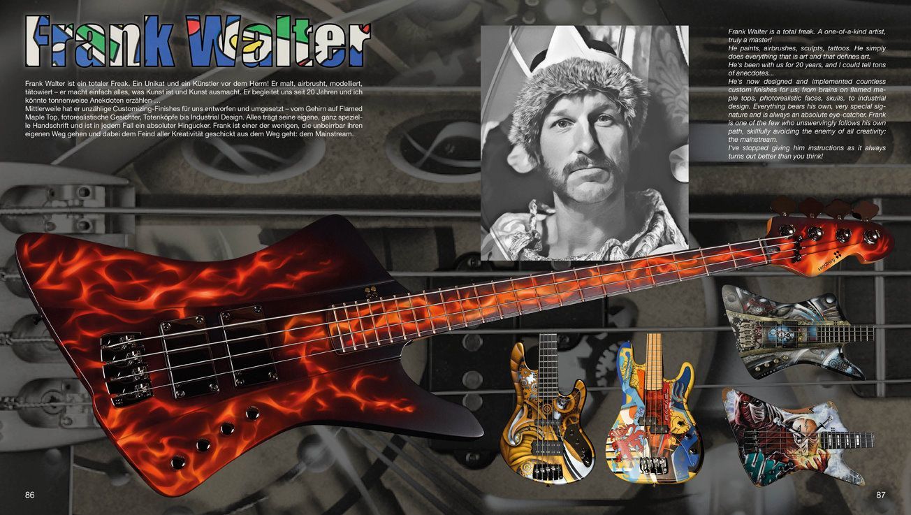 Das Sandberg Buch - THE FACE OF BASS     Jubiläumsausgabe 40 Jahre