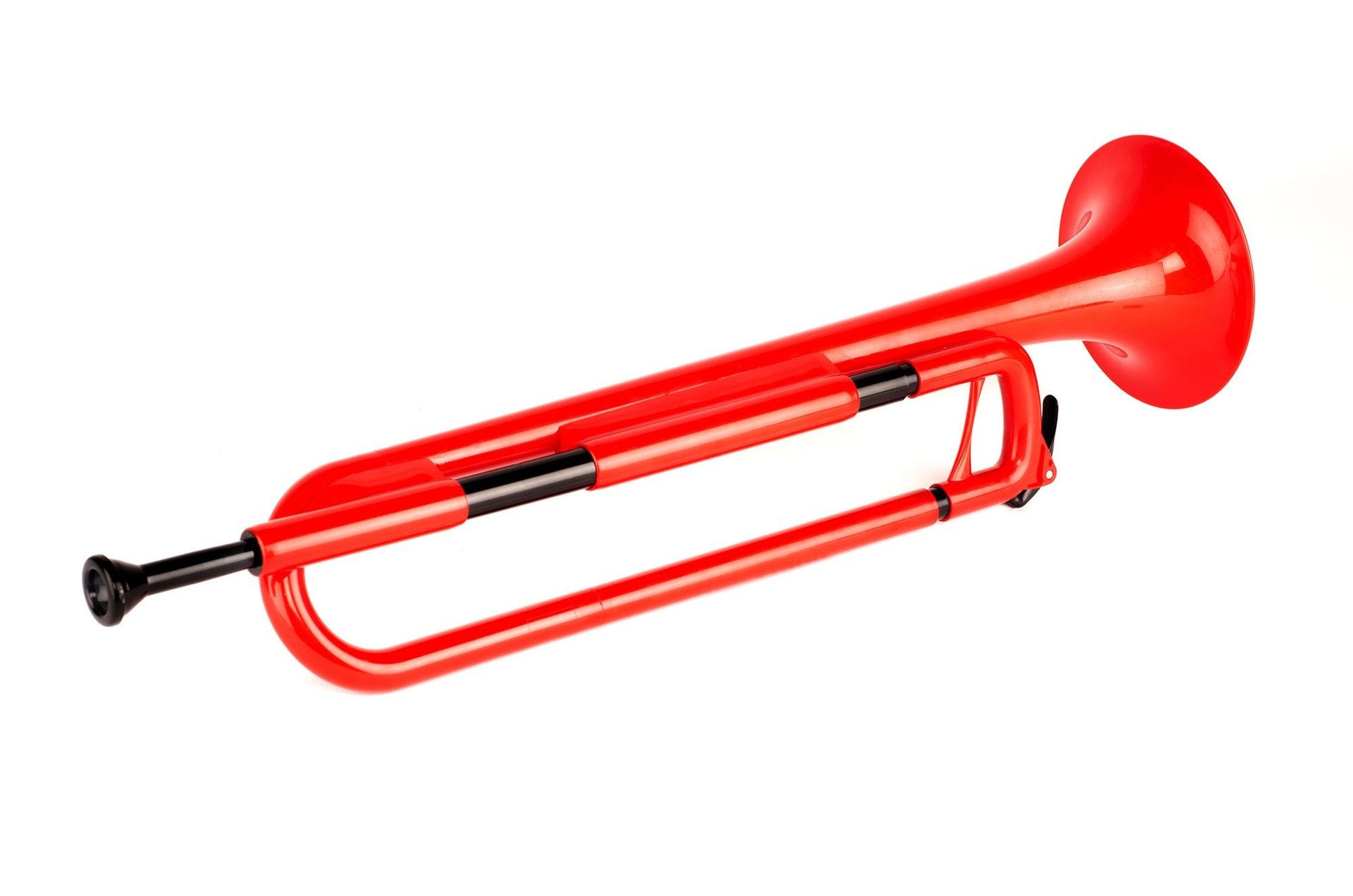 P Bugle, PBugle, "Lern-Trompete" rot, Fanfare/ Kindertrompete P Bugle, PBugle, "Lern-Trompete" rot, Fanfare/ Kindertrompete